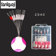 TG 5PcsตกปลาStopperซิลิโคนFloatลูกปัดเอ็นตกปลาหยุดSpace Bean Fishing Tackleเหยื่ออุปกรณ์เสริม