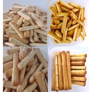 BIskut Tin : Biskut Jejari Kentang / BIskut Rokok  / VFood Mini Biscuit Stick  / Golden Bamboo Biscu