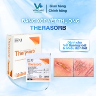 Therasorb foam wound bandage, fluid absorbent gauze bandage, wound protection 10x10cm bandage dressi