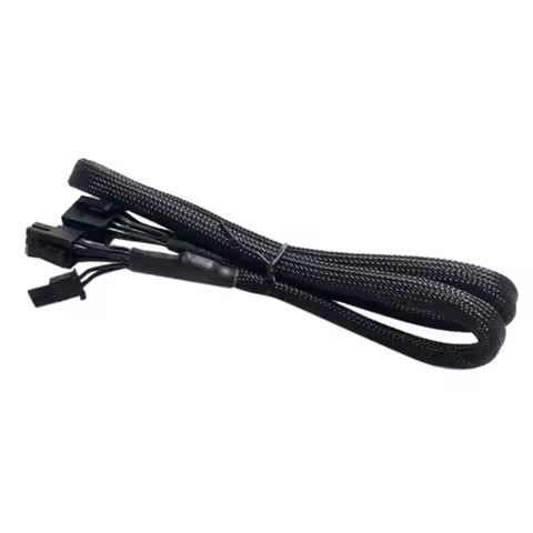 Well Made-2 Pack 8 PIN TO 8 Pin (6+2) PCIE VGA Supply Cable Flex For EVGA Supernova 650 750 850 1000
