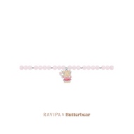 Ravipa | Butterbear Pinky-Heart Bracelet - สร้อยข้อมือ