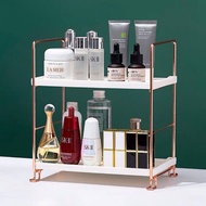 Exclusive Makeup rack gold chrome makeup bag makeup storage makeup bag storage rack