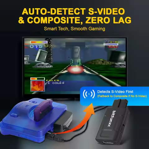 Small 720P 1080P HDMI Adapter For Nintendo Gamecube/N64 to HDMI Video Adapter Converter 4:3/16:9 Asp