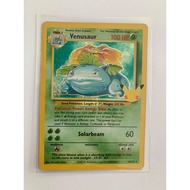 Pokemon 25 Anniversary Venusaur conditon Mint！