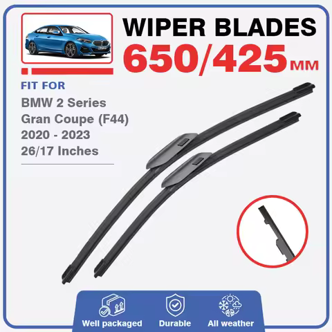 Front Windshield Wiper Blades For BMW 2 Series Gran Coupe F44 2020 - 2023 Windscreen Brushes Window 