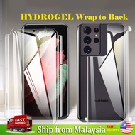 Samsung S23 Ultra Wrap to Back Hydrogel Screen Protector