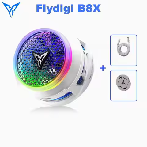 New Flydigi B8X Phone Cooler Frequency Conversion Heat Dissipation Magnetic Radiator RGB Light For X
