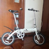 DAHON DOVE 14吋白色鋁架摺車（已售）