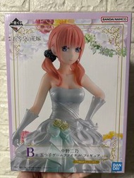 (包順豐)一番賞 五等分的花嫁 中野二乃 Figure