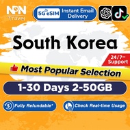 South Korea eSIM Ultra 1-30 Days 7-50GB Data | Instant 24h Email Delivery | High Speed Data Travel S