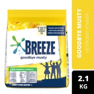 BREEZE Goodbye Musty Powder Detergent 2.1kg
