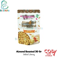 Yummys Amondeu Almond Roasted / Almom Almond Roasted Camilan Almond Pelancar ASI 30gr