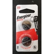 Energizer® 2025 Lithium Battery 3V Zero Mercury 2pcs