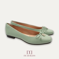 DEAR BLISS Ese Matcha Ballet Flats