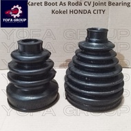 Rubber Boot Axle CV Joint Bearing Kokel HONDA CITY