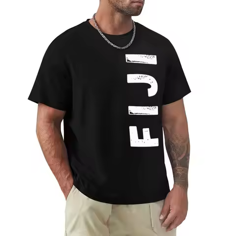 Fiji T-Shirt Summer Casual Loose T-Shirt