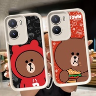 Soft Casing for VIVO Y16 Y75 Y15a Y22 Y22s Y35 Y56 Y15s Y01 Y01A IQOO Z9X Y55 Z9 5G 13 Z10 T4 White 