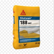 MEGA 25KG SIKA CERAM - 188 C2TE High Performance Cementitious Tile Adhesive Pelekat Jubin Bersimen P