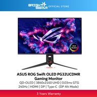 ASUS ROG Swift OLED PG32UCDMR Gaming Monitor - 32"/240Hz/0.03ms/DP/HDMI/Type-C