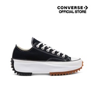 CONVERSE รองเท้าผ้าใบ SNEAKERS คอนเวิร์ส RUN STAR HIKE OX ผู้ชาย ผู้หญิง UNISEX สีดำ 168816C 168816CH0BK