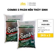 Combo 2 Phân Nền Thủy Sinh SENDA/ MEKONG Cho Hồ Cá Thủy Sinh (2KG x 2)