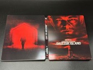【萌影音】現貨 藍光BD『隔離島 Shutter Island』4K UHD+BD雙碟限量鐵盒版 4K繁中字幕二手9成新