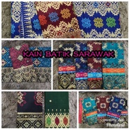 KAIN BATIK SONGKET PRINTED/KAIN BATIK SARAWAK (2 METER)