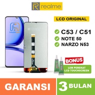 LCD Realme C53 C51 Narzo N53 Realme Note 50 LCD Black Original