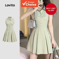 B131-MAY25-A-4-Collar sleeveless workwear dress-DRB131P1D178  B131-MAY25-A-4-Kolar tanpa lengan over