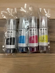 น้ำหมึก Epson 003 ของแท้100% 4 สี (แบบไม่มีกล่อง)