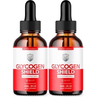 (2 Pack) Glycogen Shield Drops - Glycogen Shield Advanced Formula Liquid Supplement, All Natural Gly