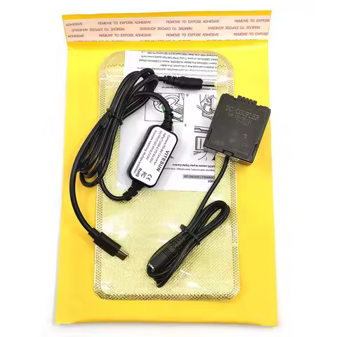 USB C Power Adapter PD Cable+VW-VBG130 VBG6 Fake Battery For Panasonic AG-HMC153MC SD600 TM300 SDR-H