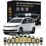 Interior LED For VW Volkswagen Touran 1T1 1T2 1T3 2003-2015 Canbus Vehicle Bulb Indoor Dome Map Read