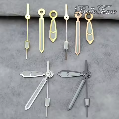 NH35 Hands C3 Green Luminous Silver/Black Watches Pointers For NH35 NH36 NH38 7S26 7S36 4R35 4R36 Mo