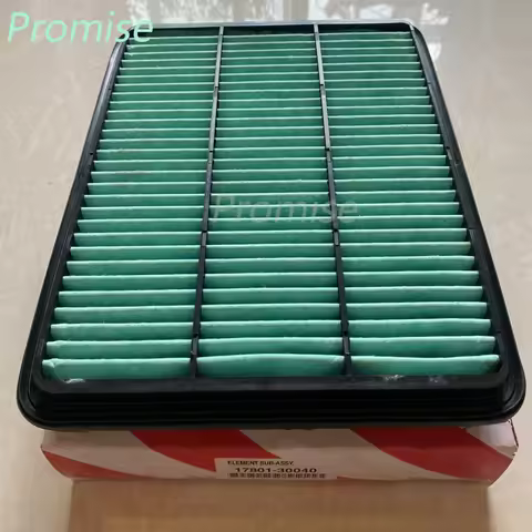 2 Pieces Toyotaa Prado 120 Series KZJ KDJ 1KD 3.0 Diesel 1KZ 3.0 Diesel Engine Air Filter OEM 17801-