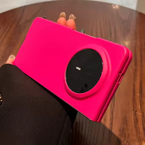 Korean Luxury Solid Color Heart Skin Feel Phone Case for For Honor Magic V 6 V 5 3 2 Magic V6 V5 V3 