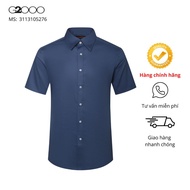 G2000 Smart Fit Blue Men's Shirt