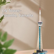 OEM Wholesale ABS CN Tower Model Building Blocks Educational Toy 5 to 7 Years 1:1 Scale Creative DIY