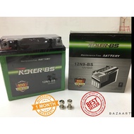 Battery Bateri 12N9-BS 12N9 YB9 MODENAS JAGUH KEEWAY 152 CAFE RACER RKV PATAGONIAN 250 VIRAGO NIMOTA
