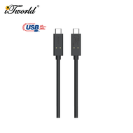 AUKEY CB-TCC241 USB4.0 50V 5A 240W 40GB Data C to C - 0.8M - TPE USB4.0 Black