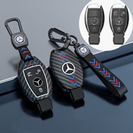 For Mercedes Benz key case cover GLA GLK AMG GLC C C200 B200 key case cover Car Styling Accessories 