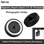 Selens Magnetic Mount Stand 1/4 20 Threaded For GoPro Hero 8 7 6 5 4 Xiaomi Yi 4k SJCAM SJ4000 EKEN H9 Action Camera Accessories