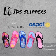 Asadi Kids Flip Flops Lightweight Slippers CJA-1380 Selipar Budak Asadi