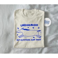 【in stock】undiagnosed but something ain't right - unisex t shirt, relatable t shirt, funny t shirt, 