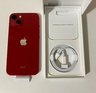 iPhone 13 128gb 全新全套 紅色 平行進口無鎖 90日保養 原裝無拆 what app 6497 6645 定價