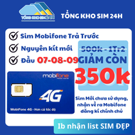 [Sale còn 350k][Sim Chưa kích hoạt] Sim Mobifone Số Đẹp Đầu 07 08 09 Cực kì Dễ nhớ [Phải Đăng ký Chí