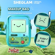 Adventure Time X SHEGLAM Be More Makeup Bag High-Capacity Travel Beauty Cosmetics Tools Storage Bags