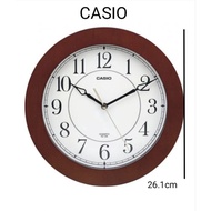 100 CASIO Round Analog Wall Clock IQ-126