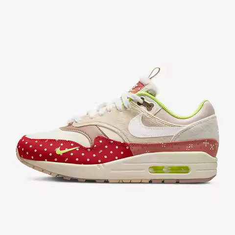 Nike Genuine Air Max 1 PRM Women's Retro Air Cushion Running Shoes DR2553-111