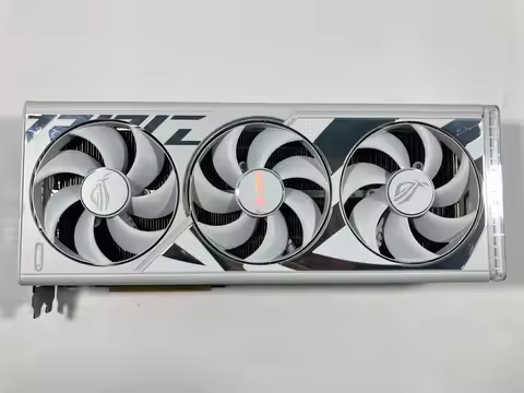BH 2 GET 1 OFFER ASUS ROG Strix RTX 4090 24GB GDDR6X White OC Edition Graphics Card- Excellence